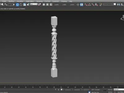Columns Legs Tables Chairs CNC Wood Furniture 1009 3D print model