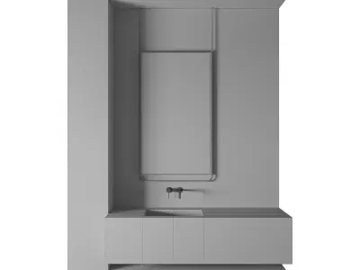 Luxury Bathroom 257 3D model