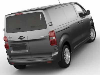 Toyota Proace Van 2016 3D model