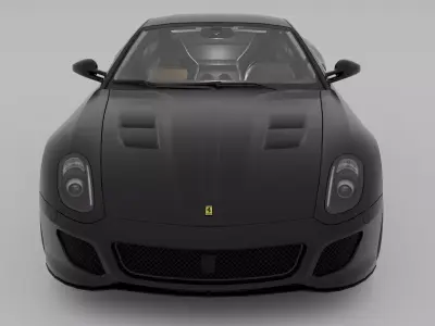 Ferrari 599GTO 3D model