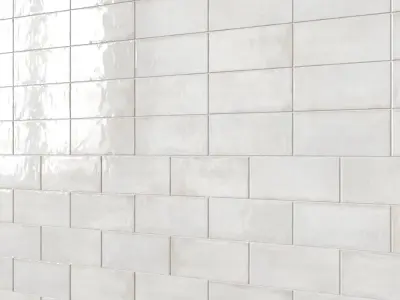 Chateau 4 x 8 Ceramic Subway Tile 3D model