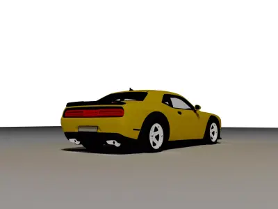 Dodge Challenger SRT Demon 2018 3D model