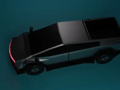 Low poly car Free 3D model buy