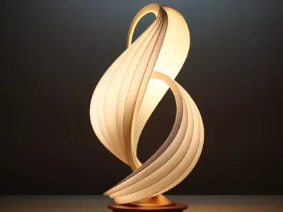 Luxury Lamps 3D model 3D print model buy
