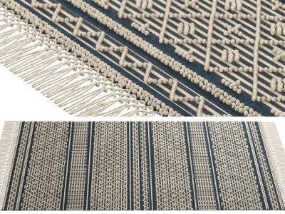 Surya Farmhouse Tassel Row 3D model