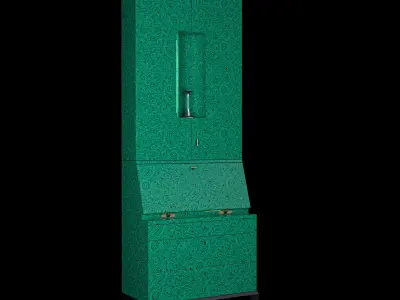 Fornasetti Trumeau Low-poly 3D model