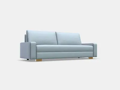 GRALVIKEN 3-seat sofa-bed Low-poly 3D model