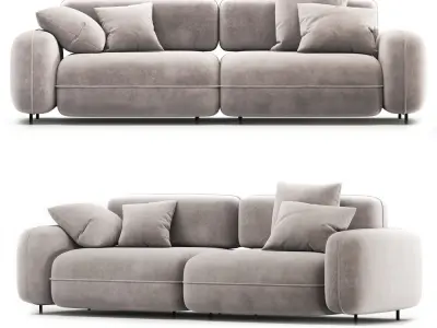 Felt Sofa 3D model