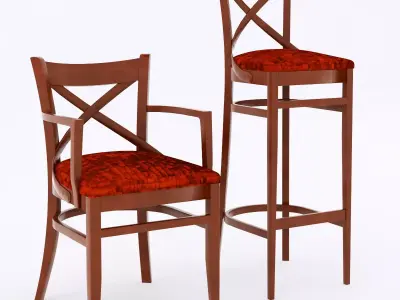 Paged Meble chairs 3D model