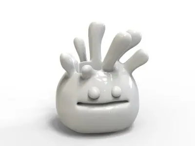 CORAL BUDDY FORTNITE PENCIL HOLDER STL 3MF 3D print model