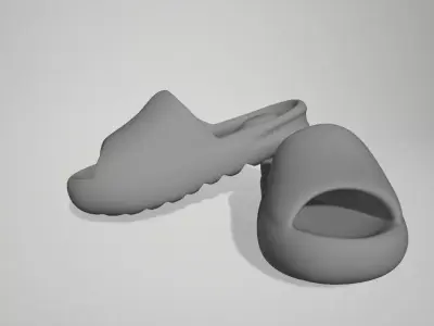 Yeezy Slides 3D print model