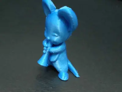 Mouse Playing Music 3D print model