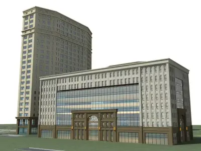 Building 85 3D model