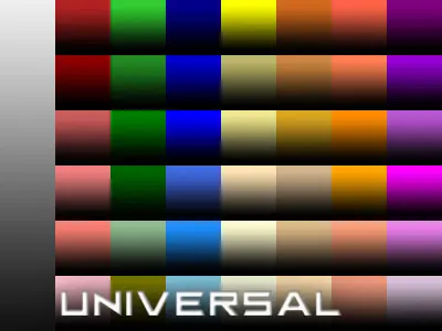 LowPoly Autoshop garage with tires and tools Low-poly 3D model