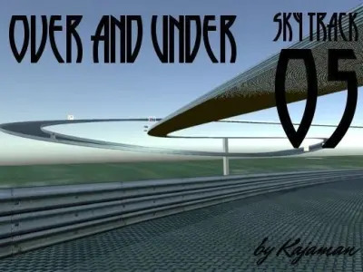 Sky Track - Pack Low-poly 3D model