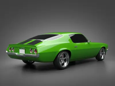 1972 Chevrolet Camaro SS 3D model