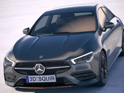 Mercedes-Benz CLA AMG 2020 3D model