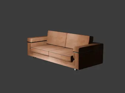Modern Armchair 3D Model 3D model