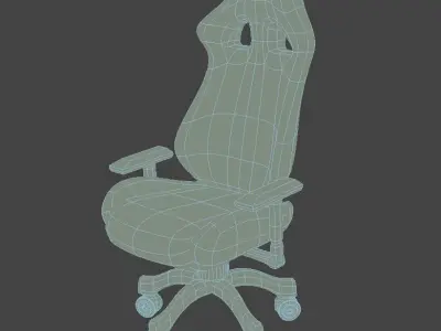  Gaming chair 3D model