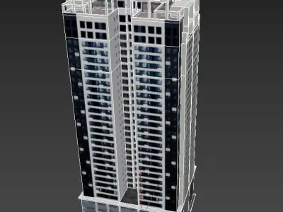 Building2 Low-poly 3D model