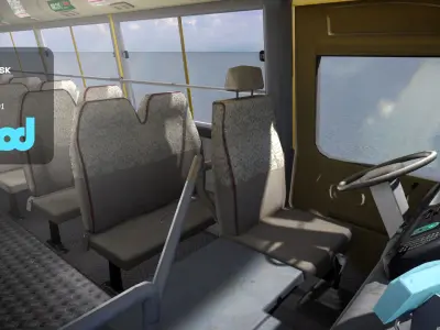 HK Van Left-Hand Drive 002 3D model