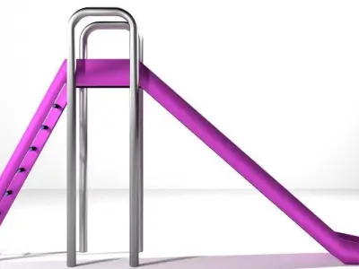 Playground Element - Sliding 3D model