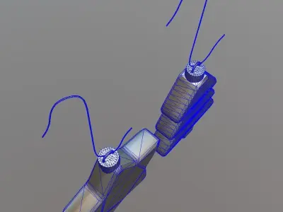 Christmas Bauble 2  Low-poly 3D model