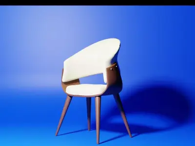 Dining Chair Free 3D model