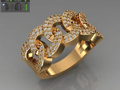 Band Ring 3D print model