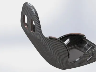 Racing Seat 3D print model