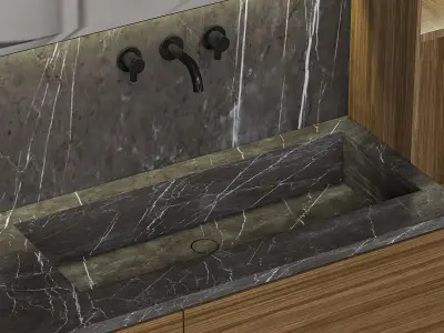 Bathroom furniture 2 3D model