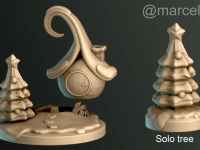 Christmas Pack 01 - Collection 3D print model