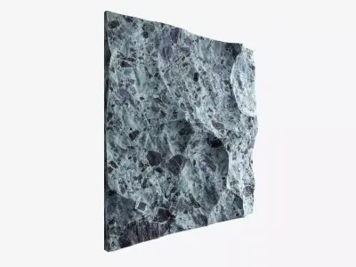 214-RockPanel piece of granite 3D model