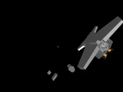 Star Ship Design 3D print model