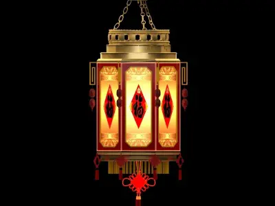 Chinese Lantern 3D model