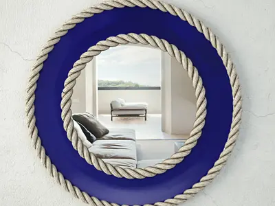 Nautical Rope Mirrors 3D model