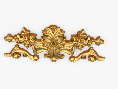 Classic decor ornament 288 3D model