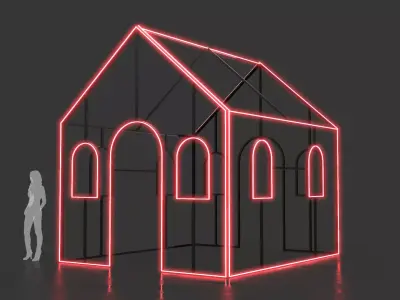 House Outline 1 3D model