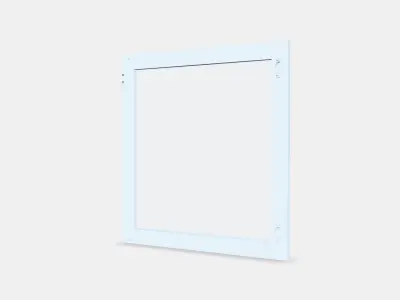 GLASSVIK Glass by 6 Low-poly 3D model