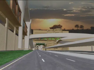 Phoenix SkyHarbor 3D model