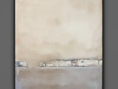 Modern paintings Set 11 3D model