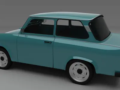 Trabant 601 3D model