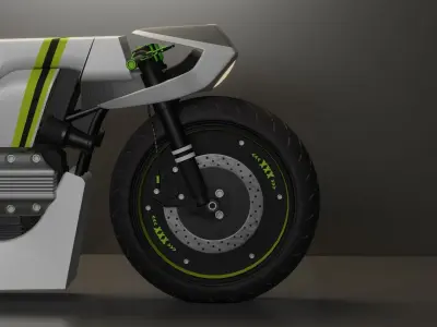Sci-fi Bike concept 3D model