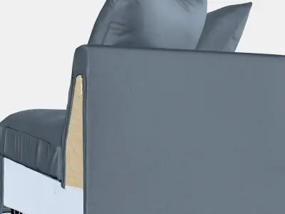 GRONLID Cover for corner section 5 Low-poly 3D model