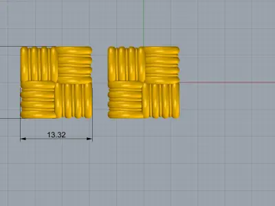 earrings  3D print model