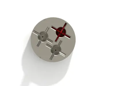 STEEL DARTS HOLDER 3D print model