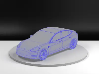 Tesla Model 3 3D model