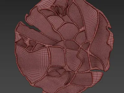Glance mirror 3D model