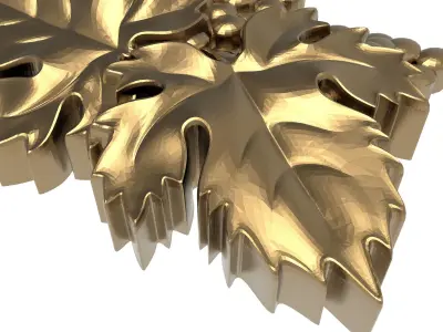  decorative pattern ready for 3D printing 3D model 90