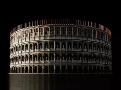 Ancient Roman Architecture Pack   3D model